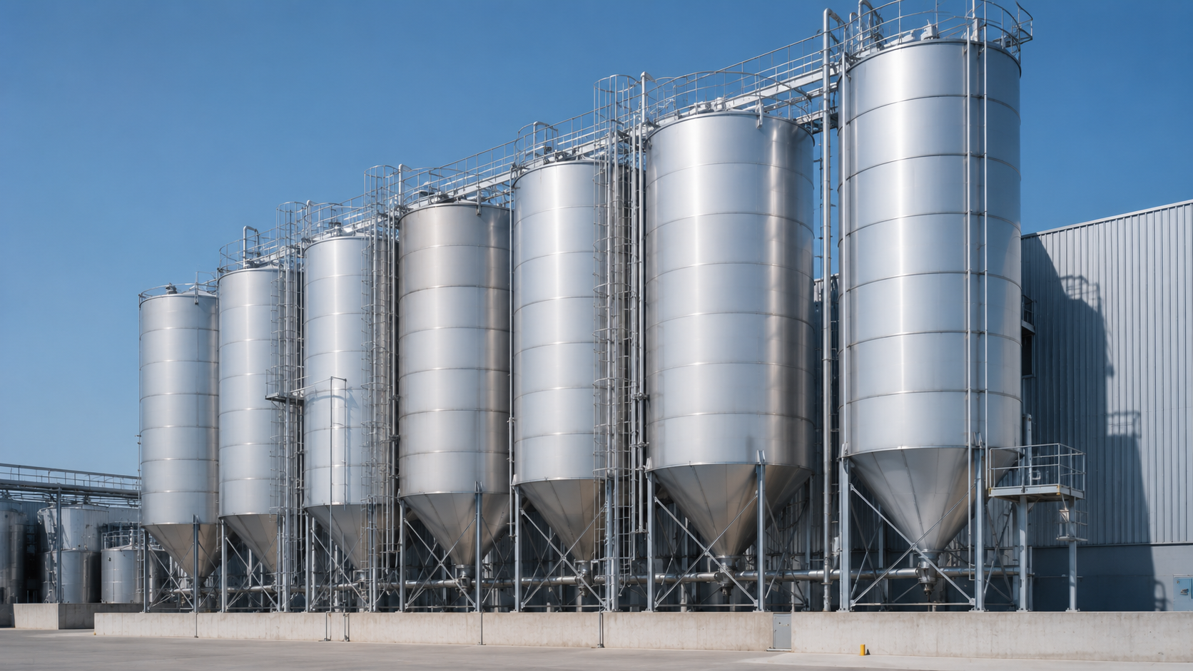 Industriële opslagsilo